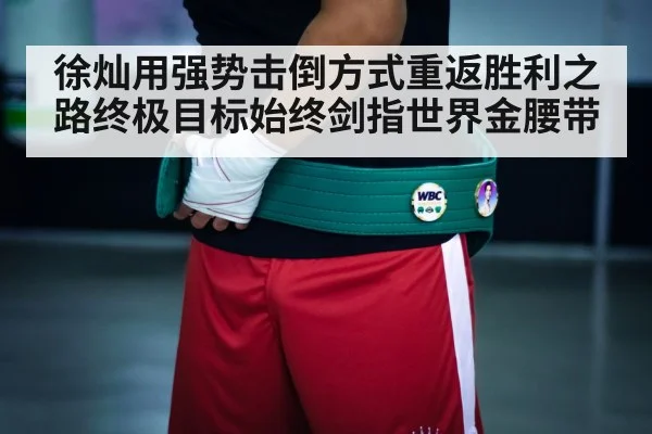 徐灿用强势击倒方式重返胜利之路终极目标始终剑指世界金腰带